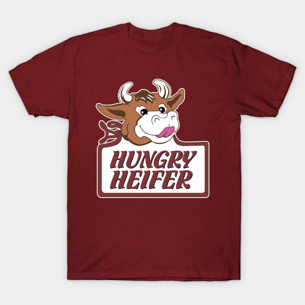 Hungry Heifer T-Shirt by marpar03